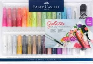 NEW FABER-CASTELL gelatos gift - set of 2 in multicolor